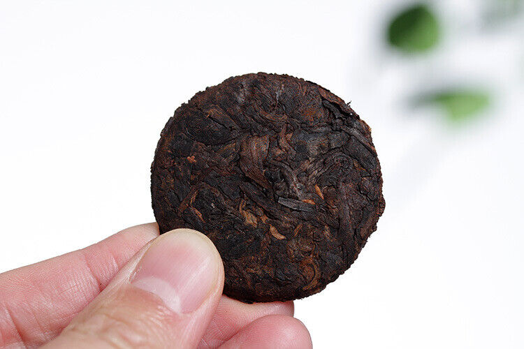 200g Yunnan Pu'er Tea Menghai Flavor Xiao Longzhu Mini Bamboo Tube Ripe Tea