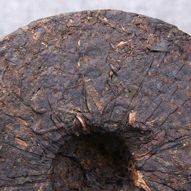 357g Yunnan Banpen Old Tree Ripe Puerh Ancient Tree Puer Material Aged Puer Tea