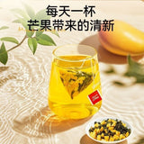 Mango Oolong Fruit Tea Cold Brew 3 Flavor Blend Premium Triangle Bags