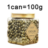 New Jasmine Tea Canned Natuiral Organic Jasmine Drago Pearl  Longzhu 125g