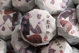 500g Yunnan Pu'er Tea Pressed White Hairs Silver Needle Small Cakes Mini Tuo Tea