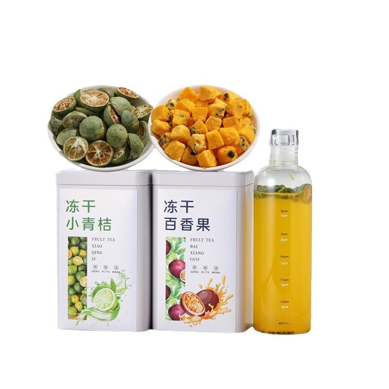 70g Small Green Oranges Passion Fruit Tea Iced Fruit Tea for Summer After Meal Secondary image