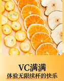 Fruit Tea Blend with Freeze-Dried Fruits Kumquat Snow Pear Hot Orange Tea
