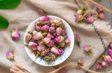 Organic Dried Rose Buds Dried Herbs France Rose Herball Teas Makes A Healthy Tea
