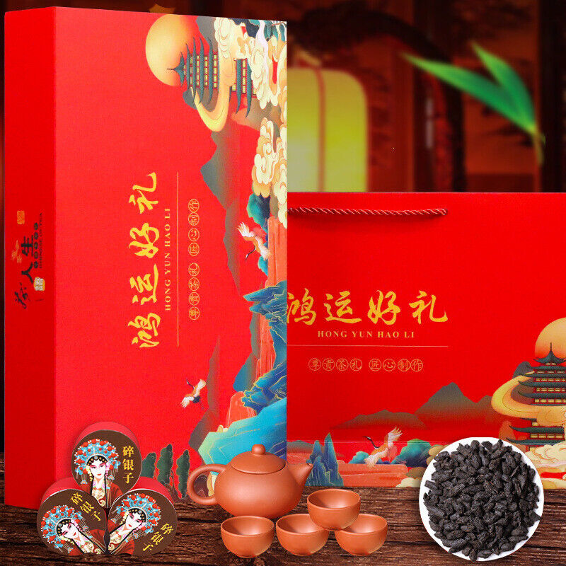 Sticky Rice Fragrance Broken Silver Yunnan Tea Fossil Small Canister Ripe Puerh