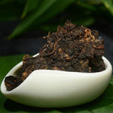 357g Premium Original Pu'er Tea Black Tea Ripe Pu-erh Tea Cake Cooked Puerh Tea