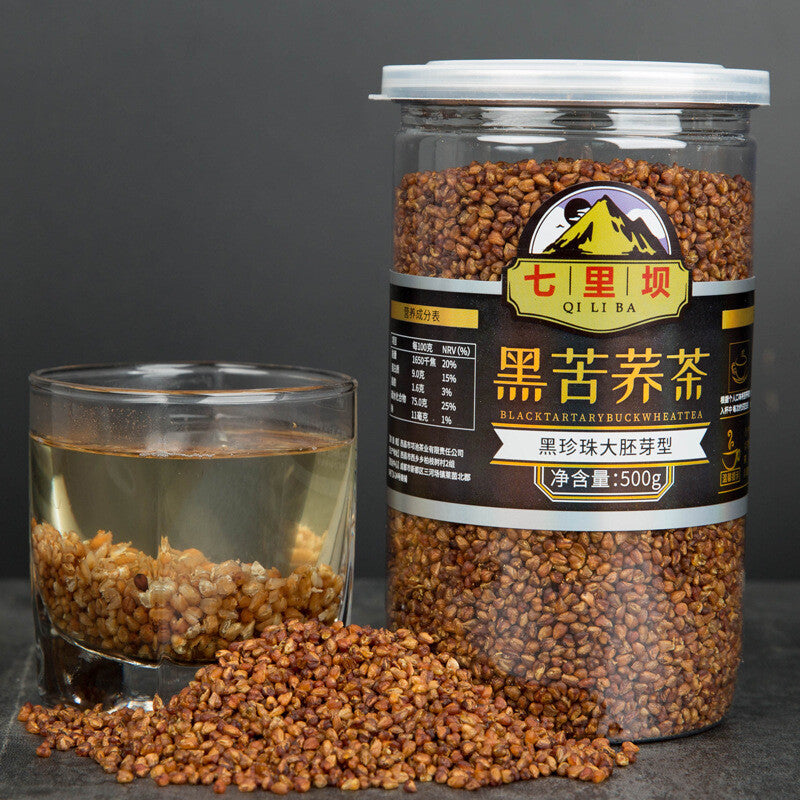 Daliang Mountain Black Buckwheat Tea Whole Grain 500g Natural Wellness Drink Secondary image