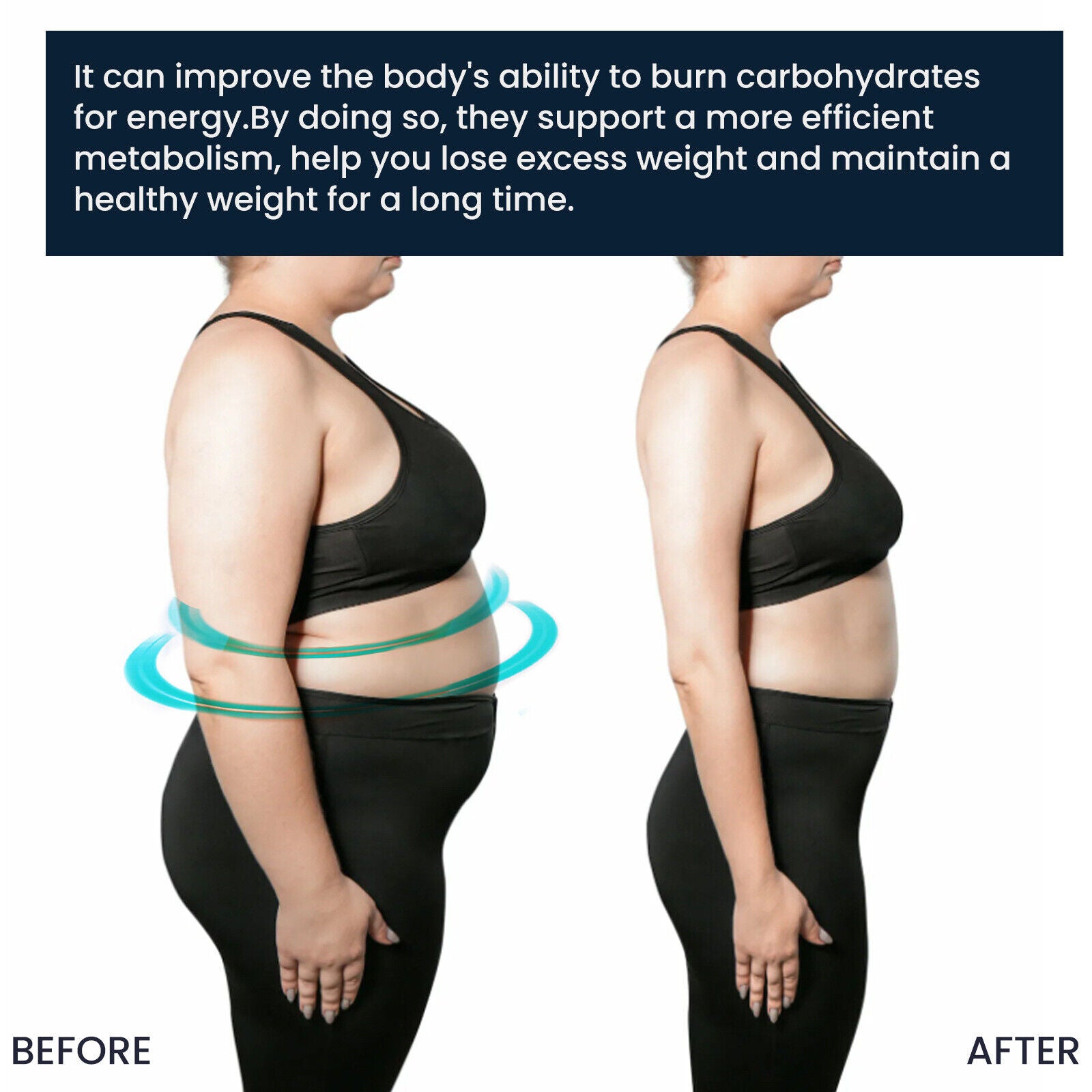Slimming Drops for Body Curve Accentuation - Tighten Arms, Thighs, Belly, 60ml
