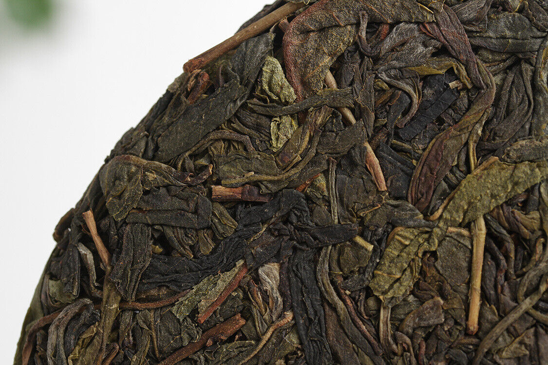 357g Yunnan Pu-erh Tea Banzhang Big Leaf Pu-erh Raw Cakes Seven Seeds Cake Tea