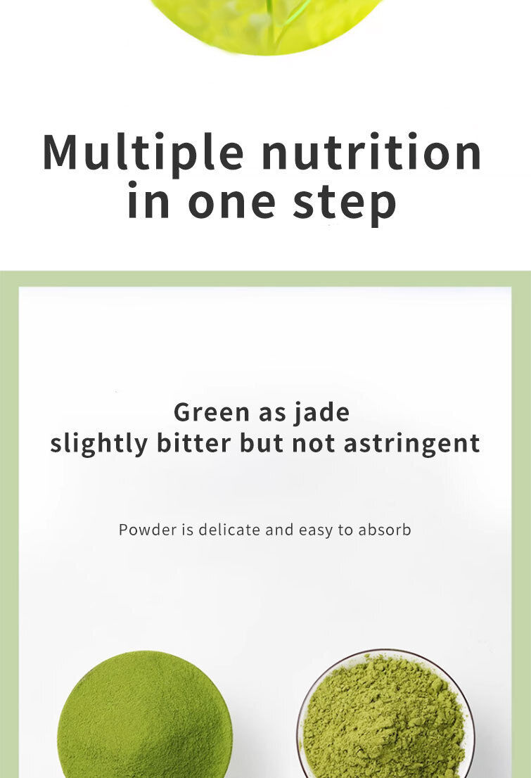 Fruit and Vegetable Powder Barley Leaves Green Juice Kale Powder Meal Replacemen