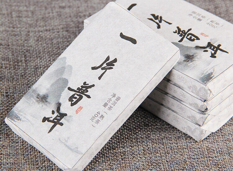 40g piece of fragrant pu-erh tea iced sweet ripe tea pu-erh tea brick pu-erh Secondary image