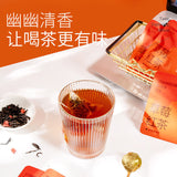 Strawberry Black Tea Triangle Tea Bags Ceylon Loose Leaf Cold Brew Tea