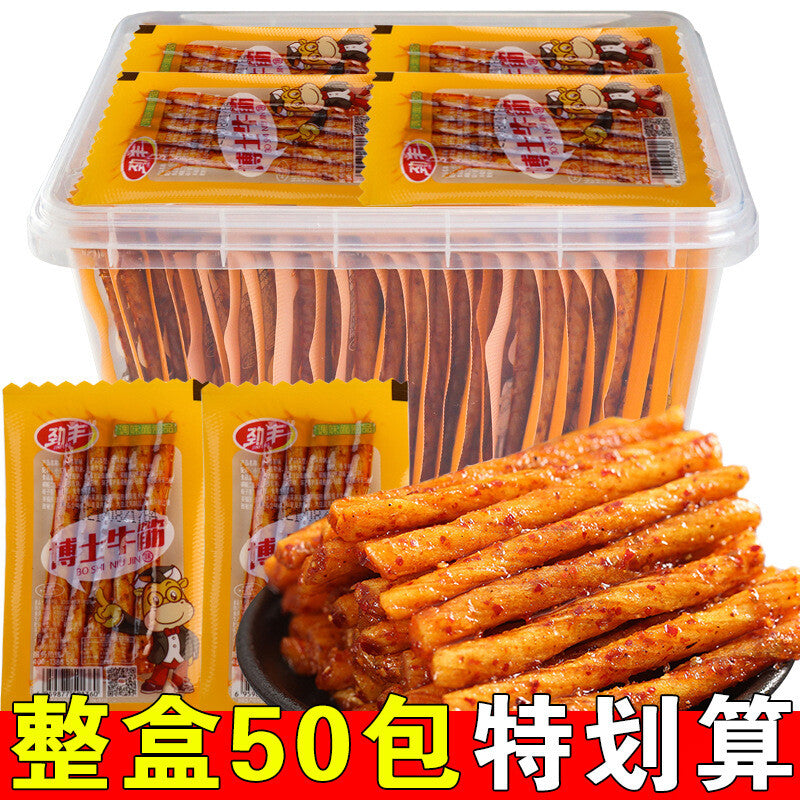 Jin Feng Boss Beef Tendon Spicy Gluten Snacks Childhood Favorite Main image