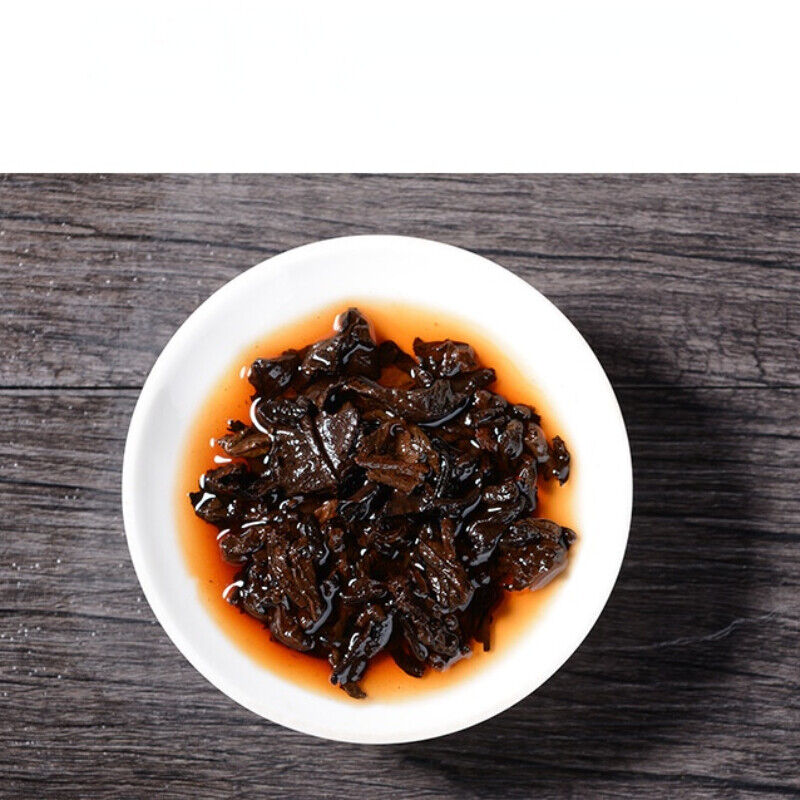 Pu-Erh Cooked Tea Cake Premium Yunnan Old Tree Puer Tea Organic Black Tea 357g