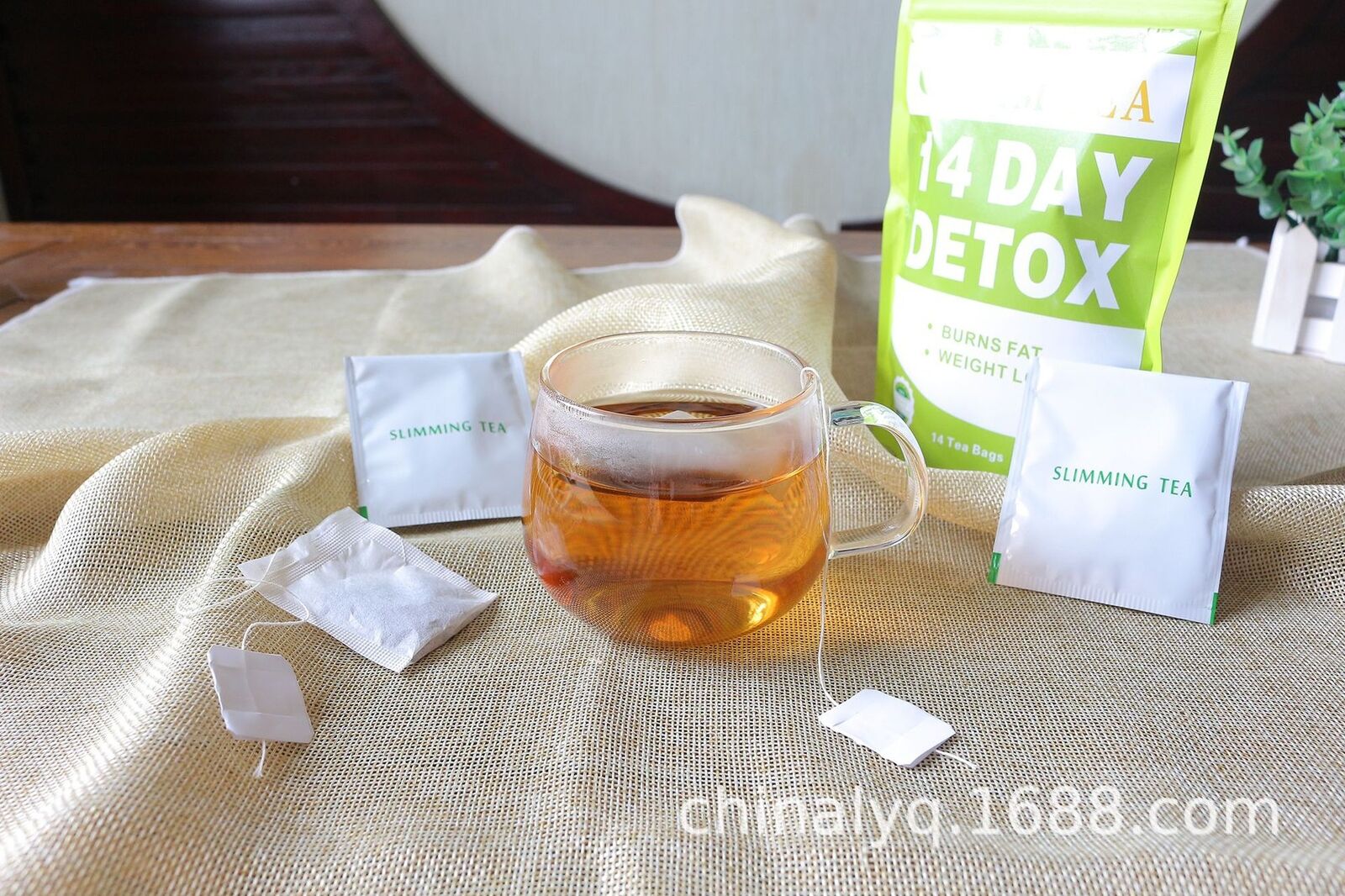 Natural Slim Tea 14tägige Entgiftung Gewichtsverlust Kräutertee 3g*14 Beutel