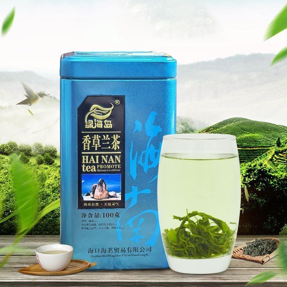 100g - New Camellia Fragrance Specialty Tea Vanilla Orchid Organic Green Tea Main image