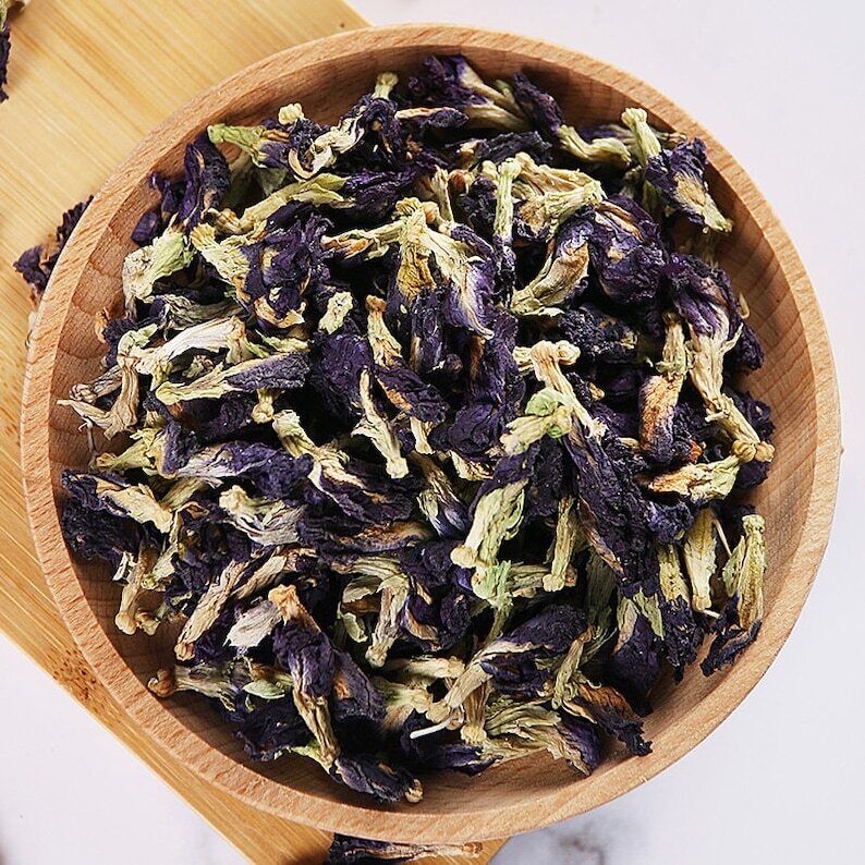 8.8oz Dried Butterfly Pea Tea Flower Pure Organic Natural Herbal Blue Drink tea