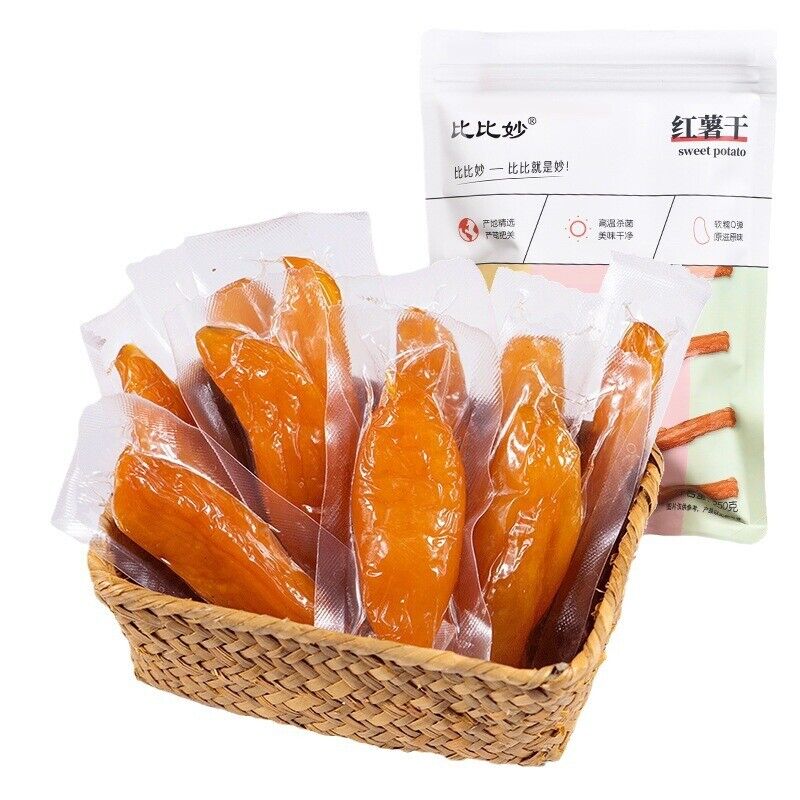 New Sweet Potato Dried Steamed Dried Sweet Potato Vacuum Packaging 250g