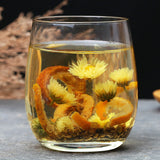 120g China Organic Flower Tea Ecology Hawthorn Tangerine Peel Tea Health Care