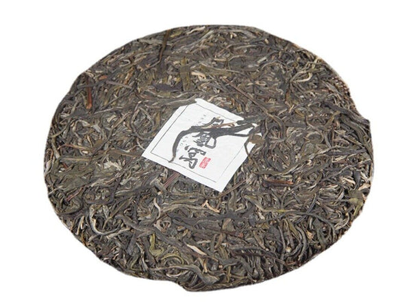 357g Pu-erh Tea Cha Tea Cake Yiwu Phoenix Nest Ancient Tree Pu-erh Green Tea