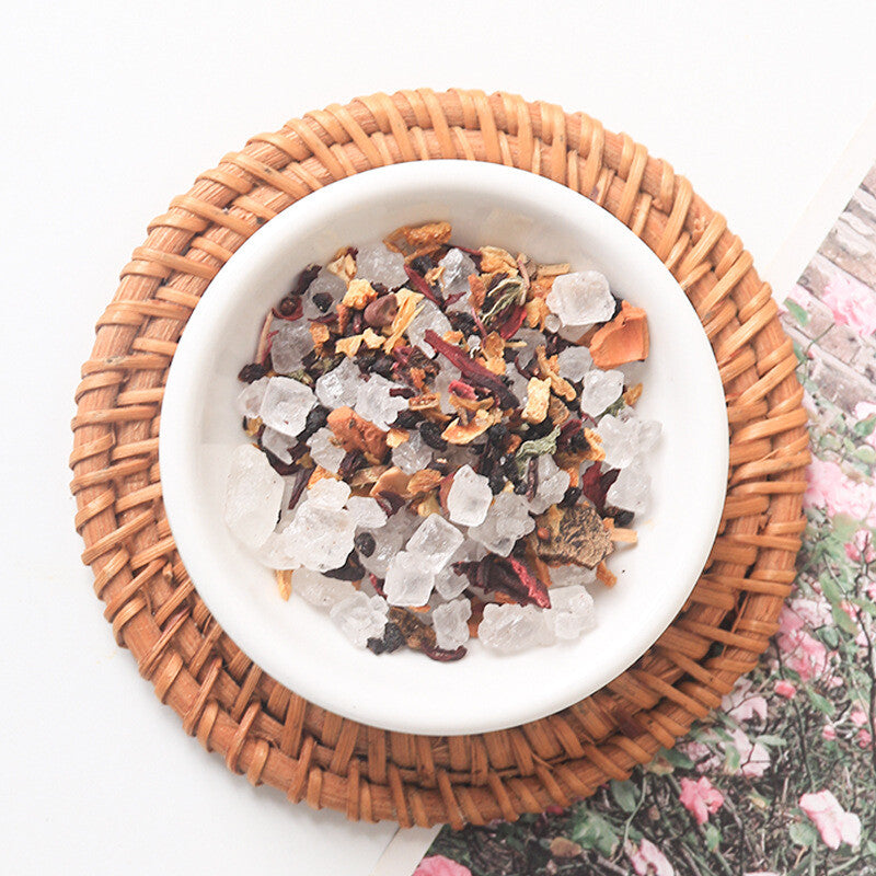 Sour Plum Herbal Tea 20 Bags Hibiscus Tangerine Peel Rock Sugar Secondary image