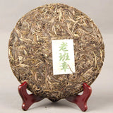 357g Yunnan Raw Puer Tea Cake Laobanzhang Unfermented Puerh Qi Zi Bing Cha