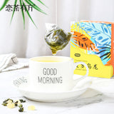 30g Box packed triangular tea bag white peach oolong tea flower fruit tea bag