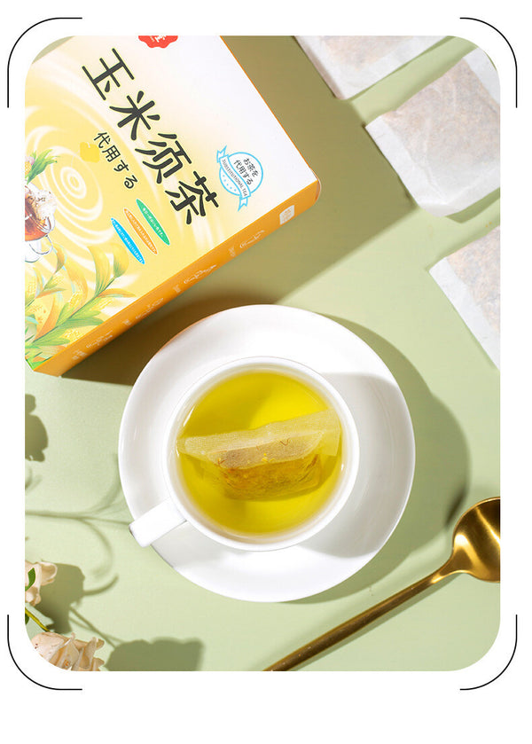 Corn Silk Herbal Tea Bags Natural Diuretic Detox Water Retention Wellness Drink