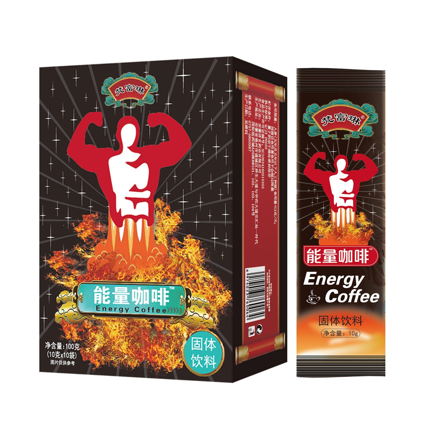 Tongrentang Energy Coffee Solid Drink Tonic Instant Coffee Energy Coffee 100g