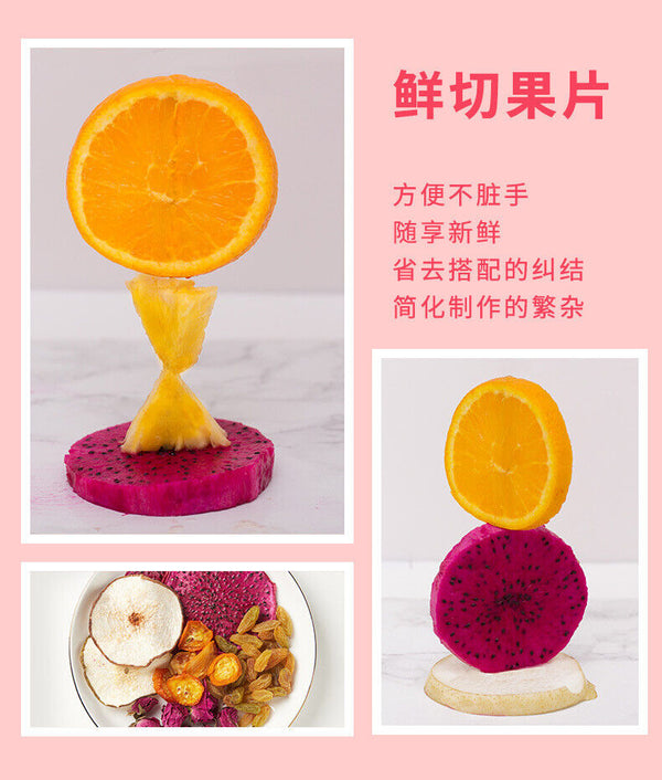 High quality Sydney Kumquat Dragon Fruit Tea Individual Sachets 120g
