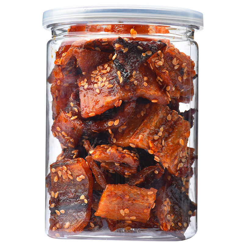Spicy Honey Sauce Golden Eel Slices Specialty Dried Fish Shreds Ready-to-Eat Main image