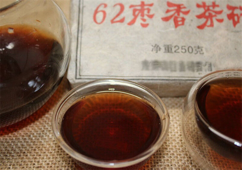 Top Gesunde Getränk Alte Puerh Tee Puer Tee Organischer Schwarzer TeeZiegel 250g