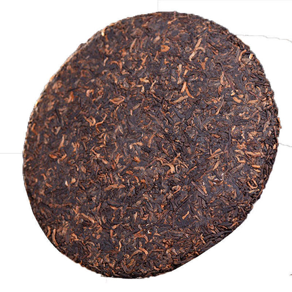 357g Yunnan Pu'er Ripe Tea Cake Banzhang Golden Bud Ripe Tea Palace Tea Cake
