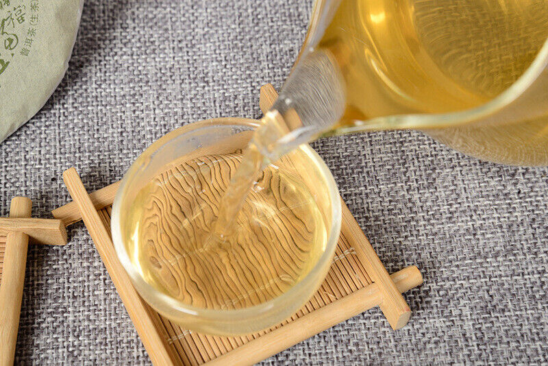 Pu-erh Tea Raw Tea Cake Bai Ling Golden Bud Raw Tea 100g Pu-erh Cake Tea