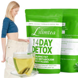 28-Day Slimming & Teatox Blend fo Weight Loss Organic 14-Day Detox Tea