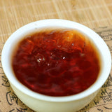 Premium Natural Yunnan Tea Tree King Pu'er Tea Brown Mountain Ripe Tea Cake 357g