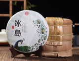357g Iceland Pu'er Tea Raw Tea Yunnan Ancient Tree Tea Organic Healthy Tea Cake
