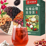 Plum Hawthorn Poria Herbal Tea Refreshing Mulberry Apple