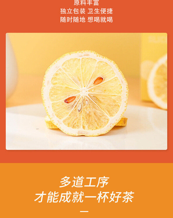 Lemon Slices Freeze-dried Lemon Slices In Water Lemon Slices 40g 4g*10