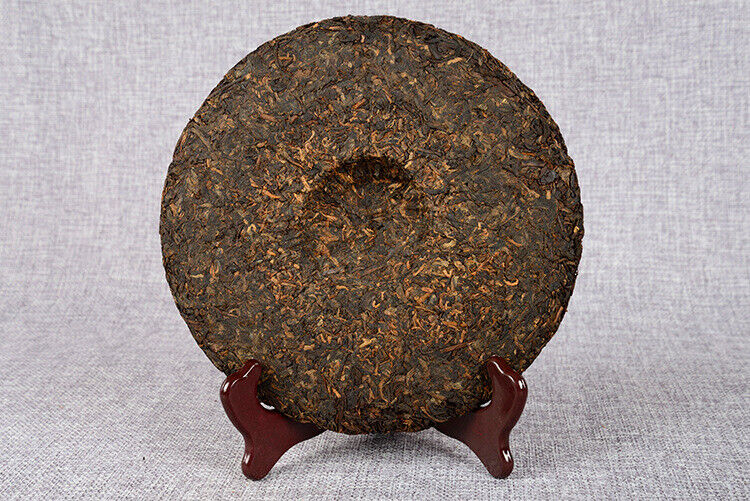 Pu'er Tea Cake Ripe Tea 357g Banzhang Golden Bud Ripe Tea Cake