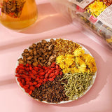 Chinese Chrysanthemum Medlar Tea Health Herbal Tea Liver Cleansing Detox Tea