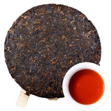 Menghai Ripe Puerh Tea 357g Aged Yunnan Chinese Black Tea Premium Cake