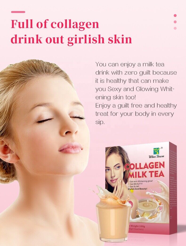 Collagen Tea Beauty Instant Collagen Powder Nutritional Supplement 10g*10bags