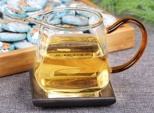 500g White Peony Thin Tea Cake Yunnan Aged White Tea Cake High Mountain