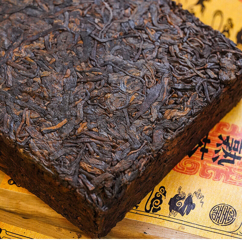 Yiwu Ripe Tea Brick 500g Yunnan Pu'er Tea Brick Healthy Drink