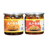 Guangxi spicy dishes shredded papaya, pickled 500g bottles of pickles,