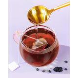 Black bean black wolfberry black sesame tea health Mulberry five black tea