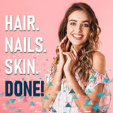 Hot Biotin Hair Gummies Biotin Hair Gummies Hair Nails 60 Capsules
