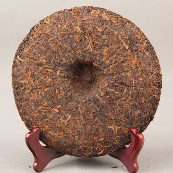 TeaPu-Erh Ripe Tea Palace Golden Bud Chinese Black Tea 357g Puerh Tea Cake Organic