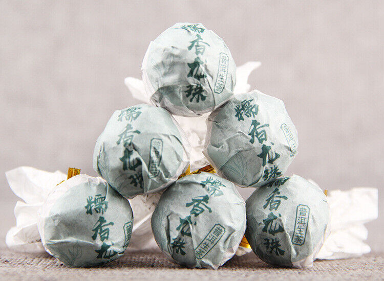 Glutinous Rice Fragrance Pu'er Raw Tea Dragon Pearl 500g Pu'er Tea Tuocha